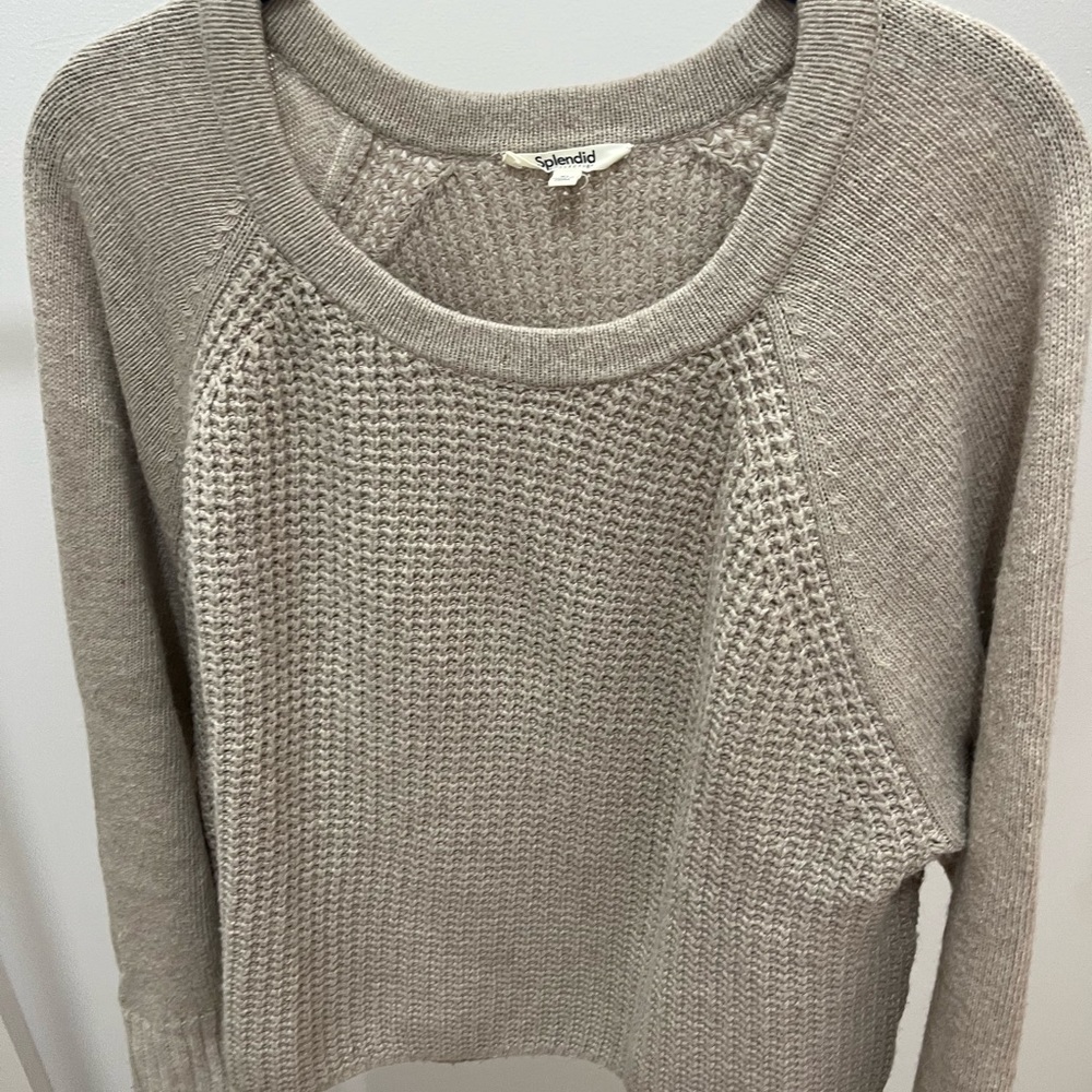 Splendid Tan Sweater